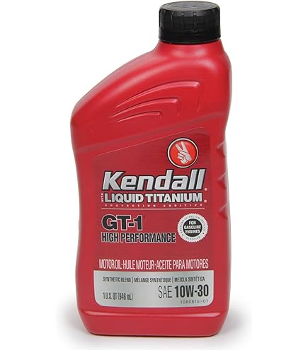 Amazon.com: Kendall GT-1 HP 10w-30 w/Ti - 12/1 qt. Case